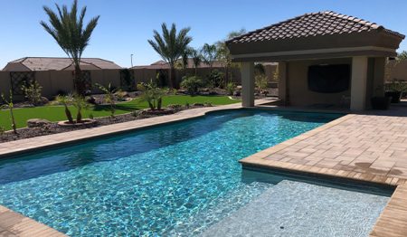 A Large Pool Of Water